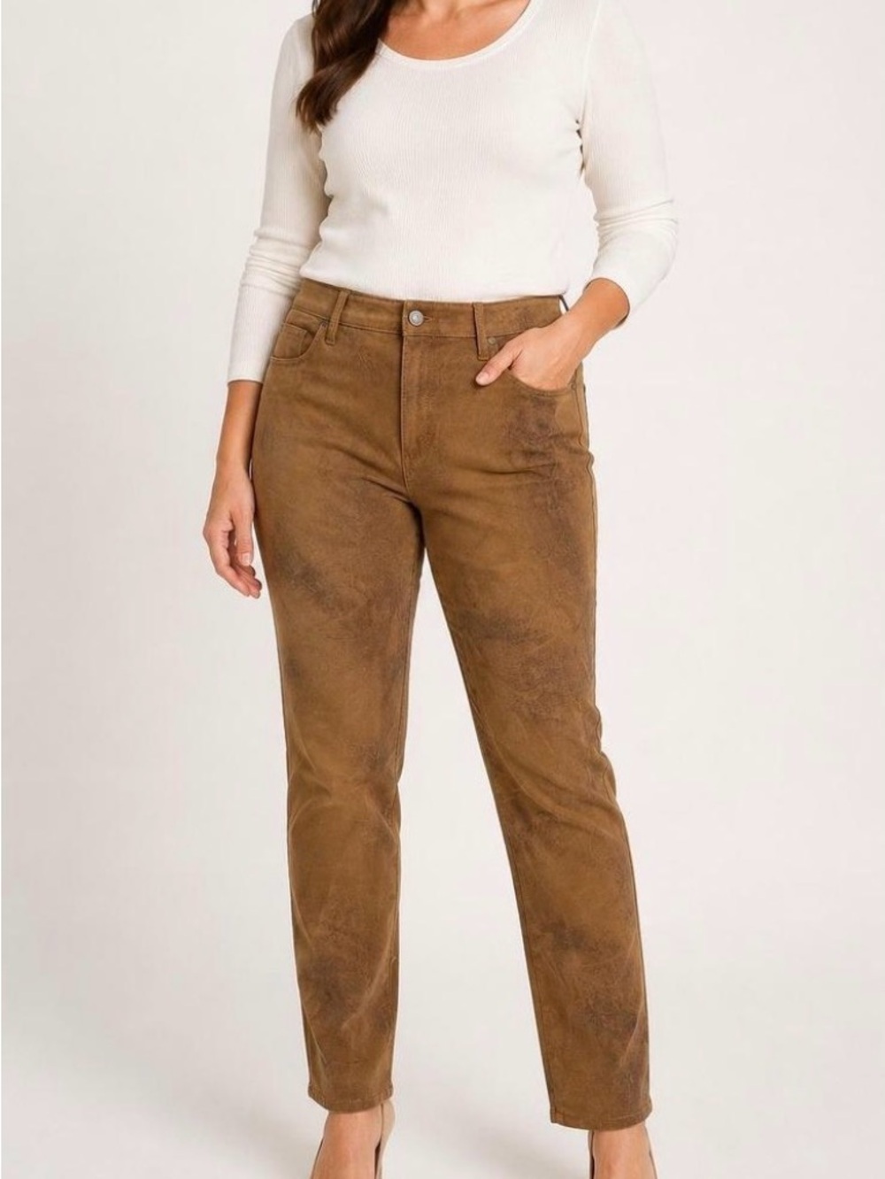 Chicos Ponte 5 Pocket Slim Pant